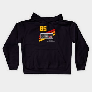 Joystick and retro game Kids Hoodie